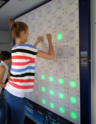 Young females compete on twall reaction wall