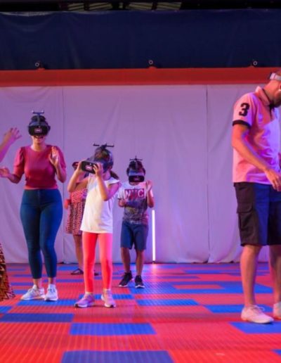 Family fun with SPREE Interactive VR Game Arena